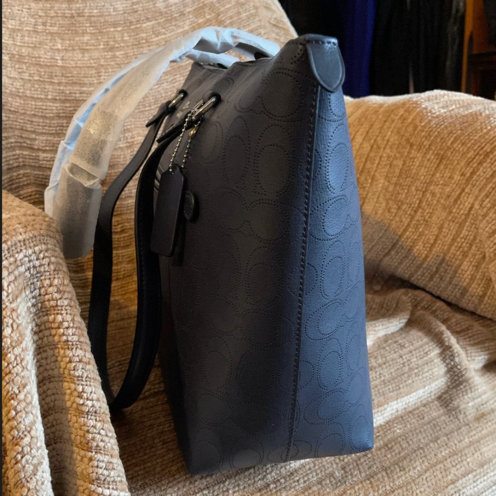 GALLERY TOTE in SIGNATURE LEATHER - Picture 5 of 15